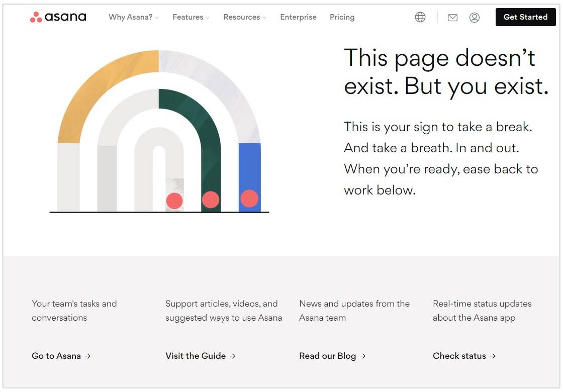 asana 404 halaman