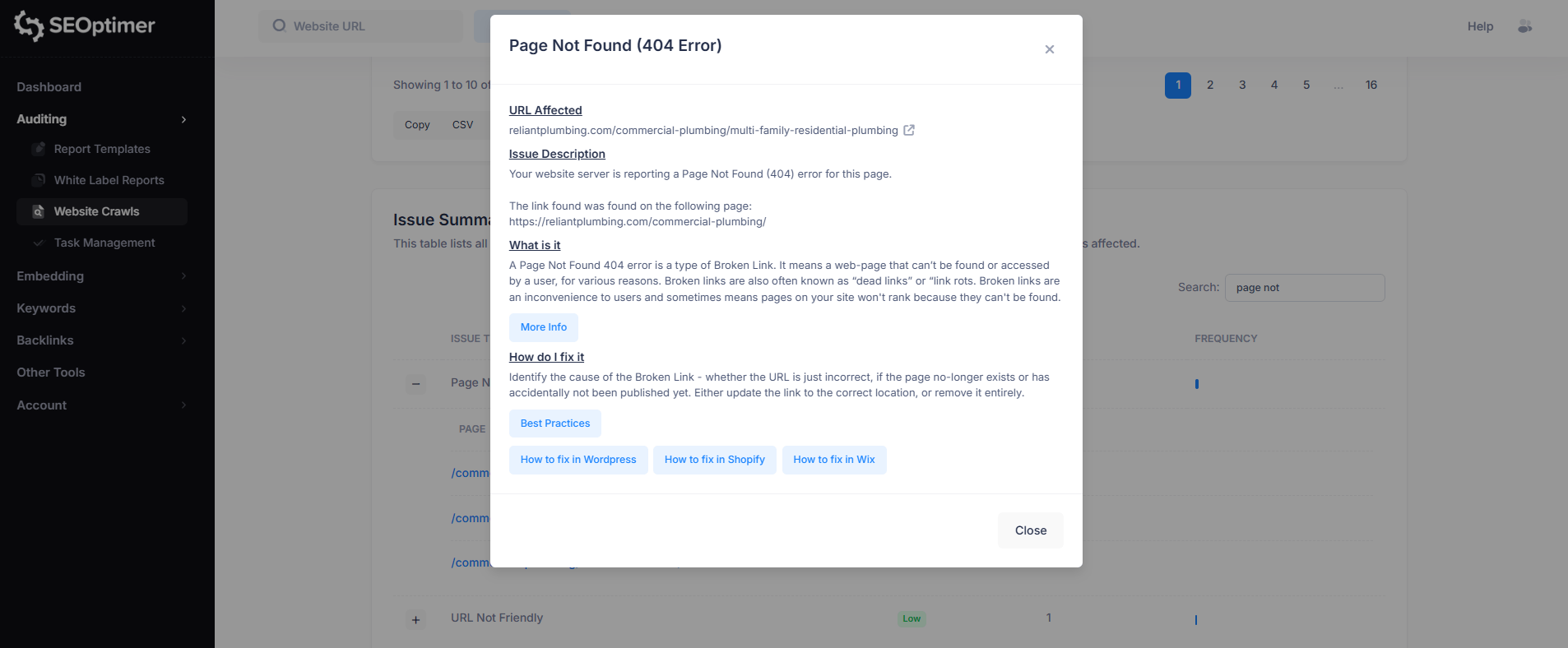 Siden blev ikke fundet 404 fejl