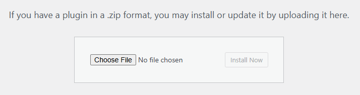 Plugin File Upload